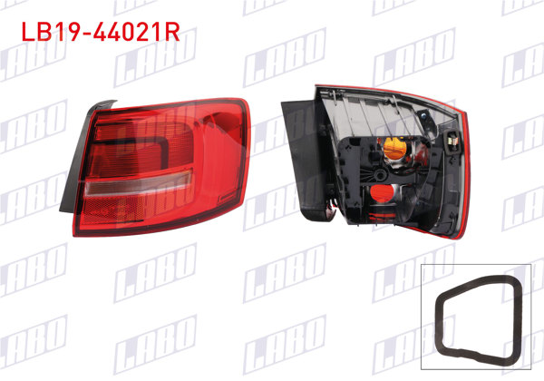 LABO LB19-44021R | Stop Sağ Dış Volkswagen Jetta IV (162, 163, Av3, Av2) 2015-2018
