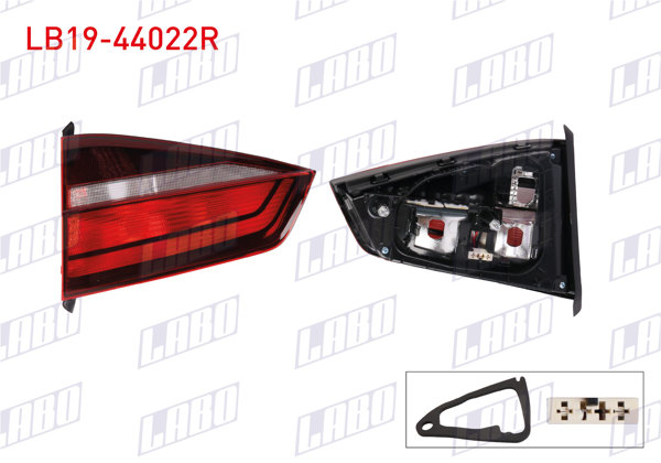 LABO LB19-44022R | Stop Sağ Ic Volkswagen Jetta IV (162, 163, Av3, Av2) 2015-2018
