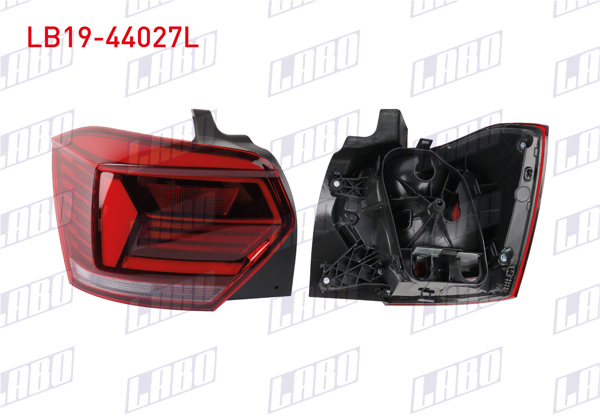 LABO LB19-44027L | Stop Sol Ledsız Volkswagen Polo VI (Aw1, Bz1, Ae1) 2018-2021