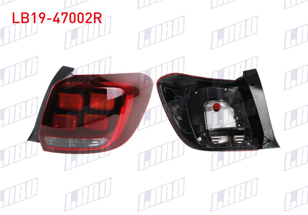 LABO LB19-47002R | Stop Sağ Ledsız Dacia Sandero Stepway 18 -