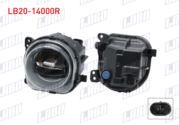 LABO LB20-14000R | Sis Farı Sağ Ledlı BMW 5 Serisi F10 Lcı / F18 Lcı 2014-/ F07 Gt / F07 Gt Lcı 2009 -