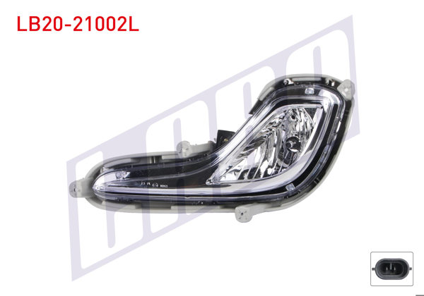 LABO LB20-21002L | Sis Farı Sol Hyundai Accent Blue 11-15