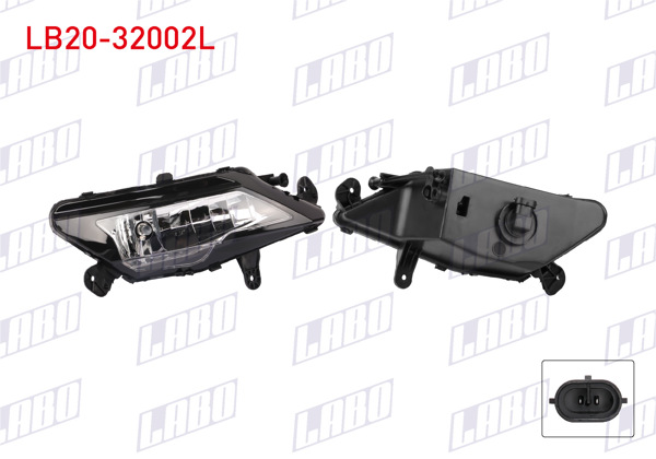 LABO LB20-32002L | Sis Farı Sol Opel Astra K 2020 -