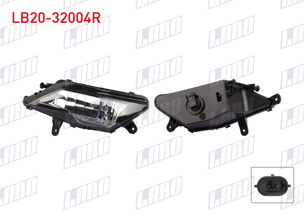 LABO LB20-32004R | Sis Farı Sağ Opel Insignia B 2017-2019