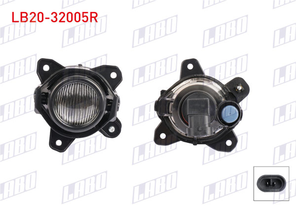 LABO LB20-32005R | Sis Farı Sağ Opel Astra J 2013-2016