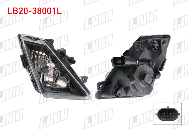 LABO LB20-38001L | Sis Farı Sol Seat Ibiza 2018-2022