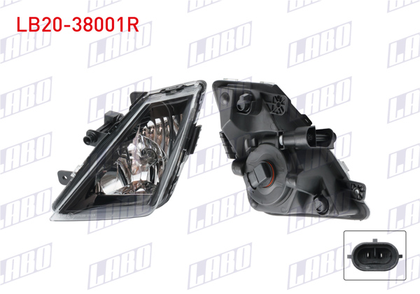 LABO LB20-38001R | Sis Farı Sağ Seat Ibiza 2018-2022