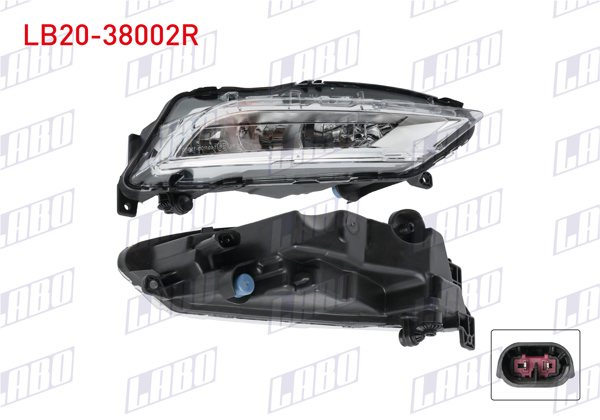 LABO LB20-38002R | Sis Farı Sağ Ledlı Seat Leon 2017-2020