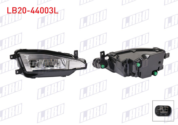 LABO LB20-44003L | Sis Farı Sol Volkswagen Passat B8,5 (3G2, Cb2) 2020-/ B8 (3G5, Cb5) 2019 -