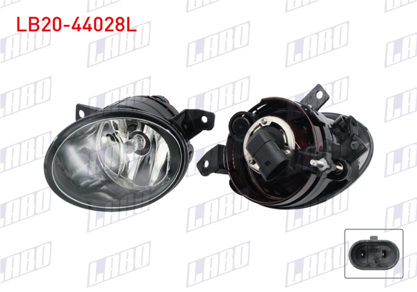 LABO LB20-44028L | Sis Farı Sol Ampullu Volkswagen Caddy 2021-2023 / Crafter 2012-2016 / Amarok 2011-2022