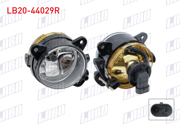 LABO LB20-44029R | Sis Farı Sağ Ampullu Volkswagen Touareg 2007-2010