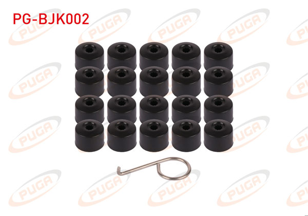 PUGA PG-BJK002 | Bijon Kapak Takımı Sıfresız 16 Adet + 4 Adet Sıfrelı + Cıkartma Aparatı Volkswagen