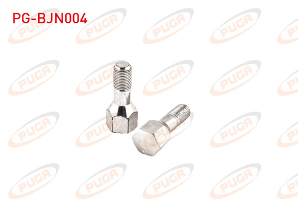 PUGA PG-BJN004 | Bijon Cıvatası Kısa Beyaz Fiat 131 / Dks Aa.19 | 10 Adet