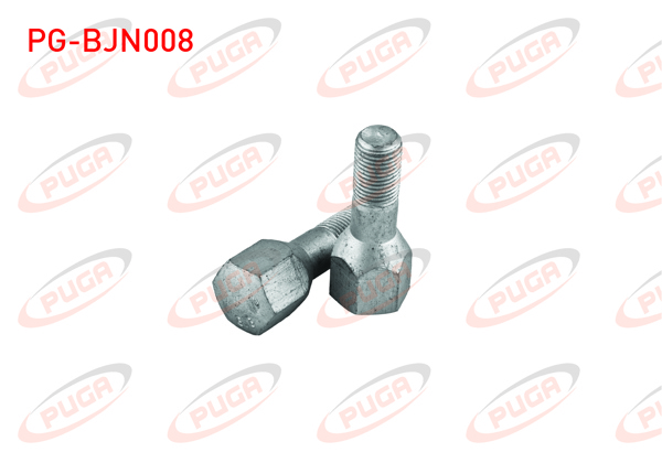 PUGA PG-BJN008 | Bijon Cıvatası Uzun Geomet Fiat 131 / Dks Aa.19 | 10 Adet