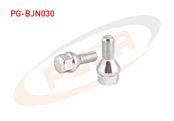 PUGA PG-BJN030 | Bijon Cıvatası Beyaz-Cınko Renault R9 / 11 / 19 / 21 Aa.19 | 10 Adet