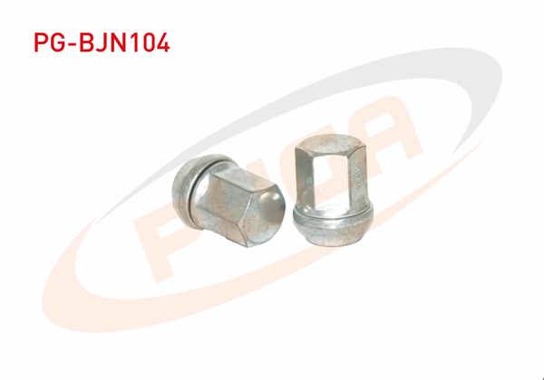 PUGA PG-BJN104 | Bijon Somunu Kapalı Pullu Cınko Ford Mondeo / Focus / Fiesta Aa.19 | 10 Adet