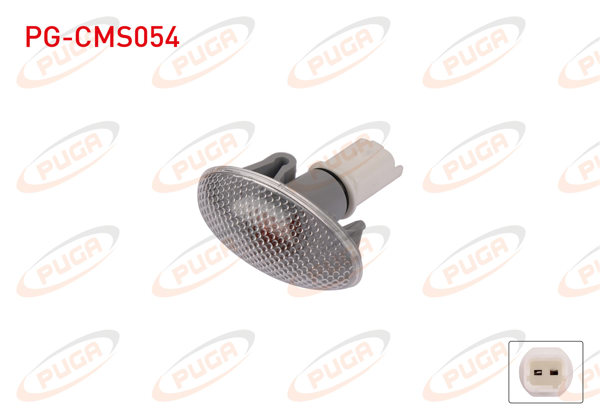 PUGA PG-CMS054 | Çamurluk Sinyali Peugeot 206 / 307 / 407 / Partner / Citroen Berlingo