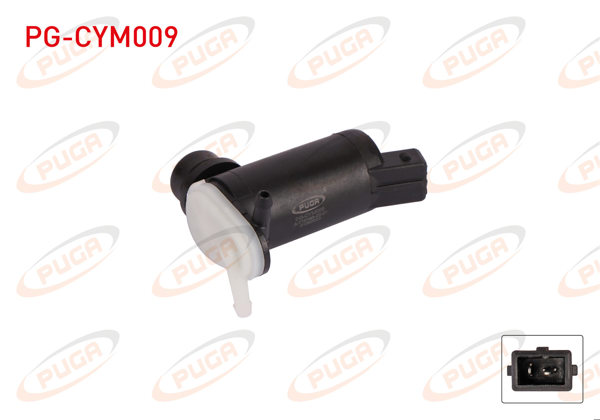 PUGA PG-CYM009 | Cam Su Fıskiye Motoru Çift Çıkış Ford Mondeo / Fiesta / Focus / Connect / Escort