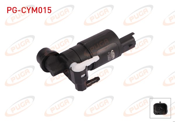PUGA PG-CYM015 | Cam Su Fıskiye Motoru Çift Çıkış Renault Megane II / Clio II Hb / Peugeot Partner Tepee / 307 / 308