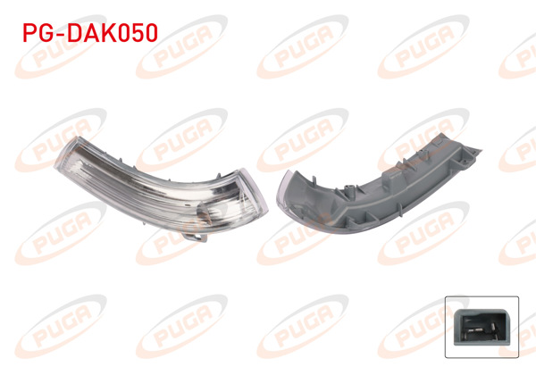 PUGA PG-DAK050 | Dikiz Ayna Sinyali Sağ Golf V-VI-Jetta Passat