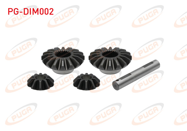 PUGA PG-DIM002 | Istavroz Dıslı Takım (1 Adet Mil + 2 Büyük Dıslı + 2 Küçük Dıslı) Fiat Dks