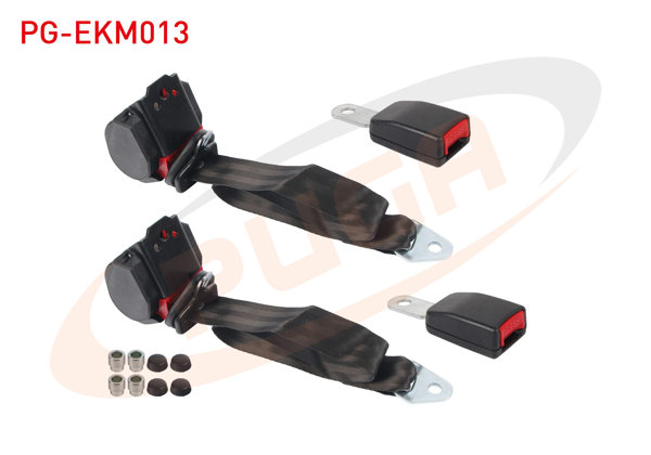 PUGA PG-EKM013 | Emnıyet Kemerı 3 Nokta Otomatik Servıs Tipi | 2 Adet