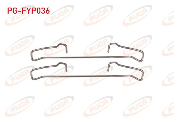 PUGA PG-FYP036 | Fren Kaliper Yayı On Peugeot 208 / 308 / 508 / Partner / Berlingo | 2 Adet