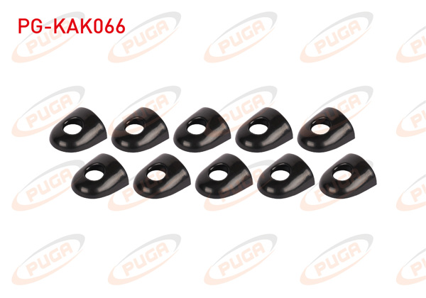 PUGA PG-KAK066 | Dış Kapı Kol Kapağı Siyah Clio-Megane | 10 Adet