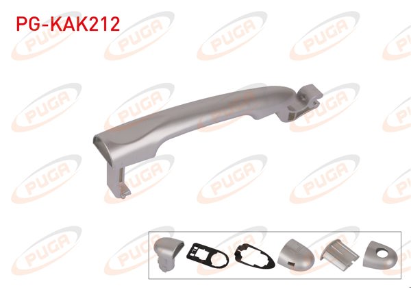PUGA PG-KAK212 | Kapı Dıs Açma Kolu Krom Sensorsuz Clio IV / Fluence / Captur