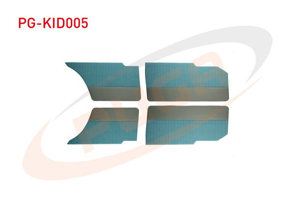 PUGA PG-KID005 | Kapı Döşemesi Takım Mavi Cızgılı Fiat Dogan Em