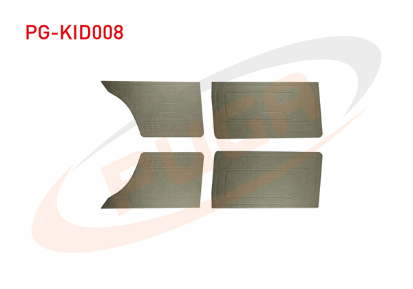 PUGA PG-KID008 | Kapı Döşemesi Takım Gri Düz Fiat Sahın