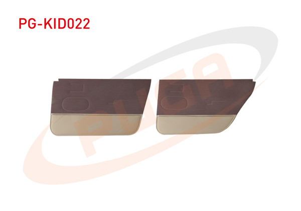 PUGA PG-KID022 | Kapı Döşemesi Takım Kırmızı Noktalı Kumaş Renault 11 Flash S