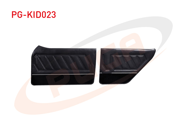 PUGA PG-KID023 | Kapı Döşemesi Takım Siyah Renault 12 Toros Ym