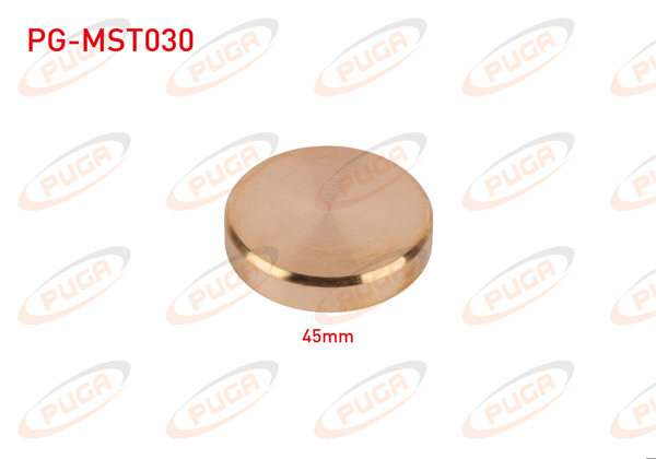 PUGA PG-MST030 | Motor Blok Su Tapası 45mm Sarı Pırınc | 5 Adet