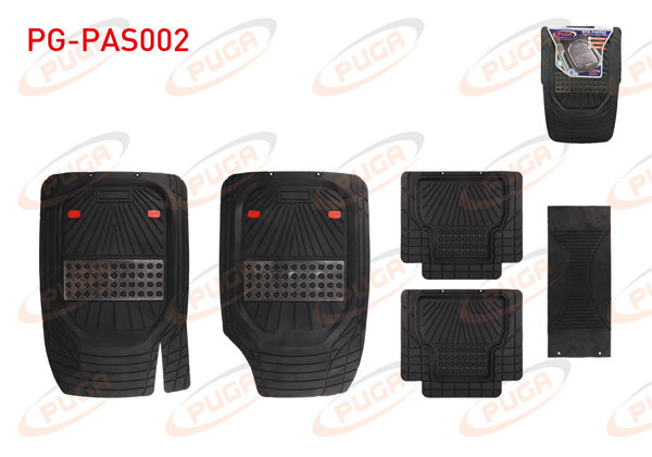 PUGA PG-PAS002 | Paspas Kulaklı Universal Krom Karbon Venus Plus 3D Havuzlu