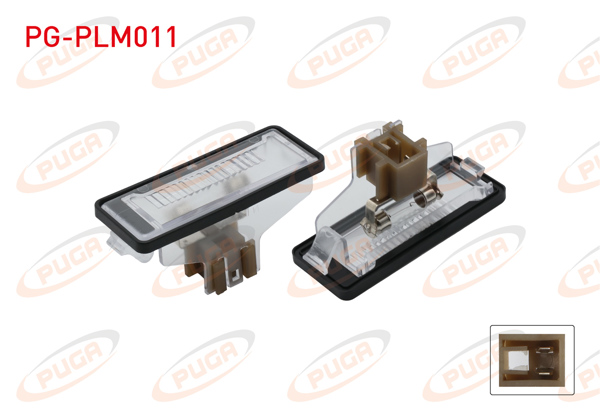 PUGA PG-PLM011 | Plaka Lambası Tempra / Tıpıo