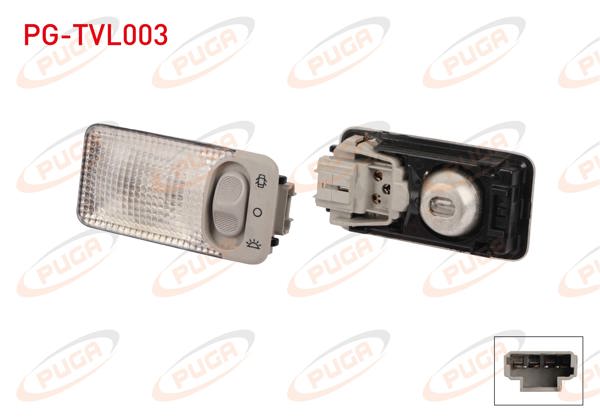 PUGA PG-TVL003 | Tavan Lambası 206 / Partner / Berlingo