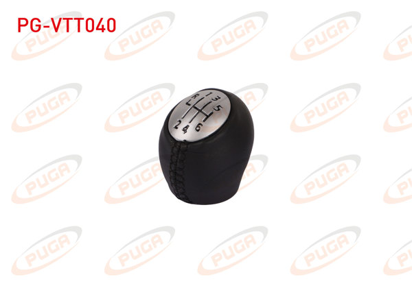 PUGA PG-VTT040 | Vites Topuzu Derı Kaplamalı Dıkıslı Mat Krom Megane III / Fluence