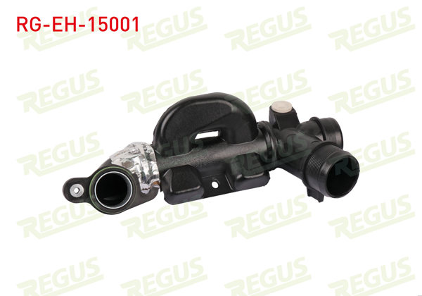 REGUS RG-EH-15001 | Manifold Susturucu Borusu Peugeot 407 / Citroen C5 1.6 HDI / Focus / C-Max 1.6 TDCI