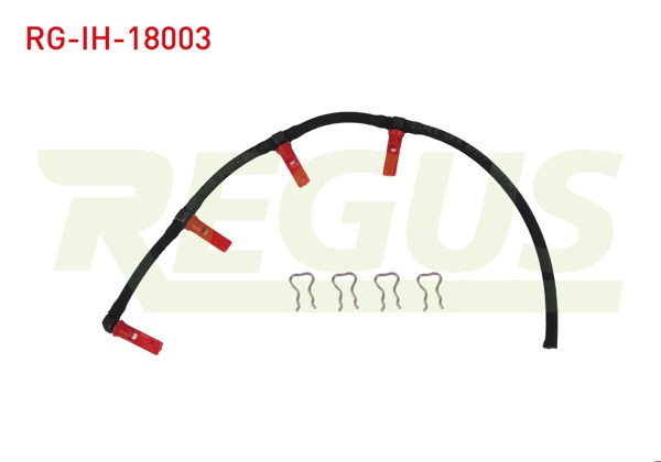 REGUS RG-IH-18003 | Enjektör Geri Dönüş Hortumu Fiat Doblo 1.3 JTD 16V 2004-2006 / Punto 1.3 JTD 16V 2003-2012 / Panda 1.3 Mjt 4X4 2004-2006 / Idea 1.3 Mjt 2004 -