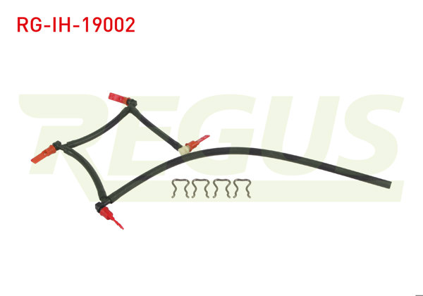 REGUS RG-IH-19002 | Enjektör Geri Dönüş Hortumu Ford Fiesta 1.4 TDCI 2001-2008 / Fusion 1.4 TDCI 2002-2012 / Citroen C3 1.4 HDI 2002-/ C2 1.4 HDI 03-09 / C1 1.4 HDI 05-14 / Peugeot 107 1.4 HDI 05-14 / 1007 1.4 HDI 05 -
