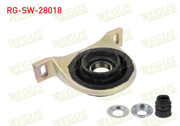 REGUS RG-SW-28018 | Şaft Askı Takozu 30mm Vito / Viano (W639) (Ors Rulmanlı)