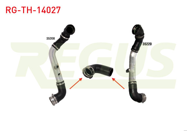 REGUS RG-TH-14027 | Turbo Hortumu BMW 5 Serisi (E46,E60,E61) 520 D-530 D 1998-2010