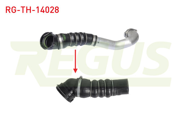 REGUS RG-TH-14028 | Turbo Hortumu BMW 5 Serisi (E60,E61) 520 D 2005-2010