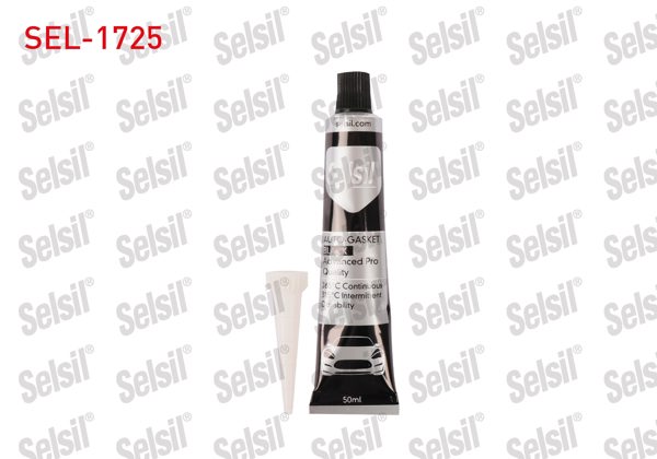 SELSIL SEL-1725 | Rtv Sıvı Conta Siyah 50 Ml | 24 Adet