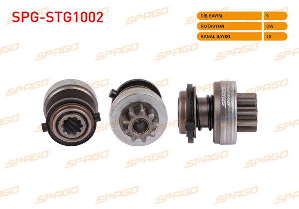 SPAGO SPG-STG1002 | Mars Dişlisi 9 Dıs Cw 10 Kanal B Tipi BMW 3 (E30) 1982-1992 / 5 (E39) 1995-2003 / Land Rover Defender 2.5