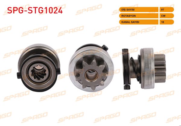 SPAGO SPG-STG1024 | Mars Dişlisi 9 Dıs Cw 10 Kanal Fiat Ducato 2.3 JTD, 2.8 JTD 02-06 / Citroen Jumper-Peugeot Boxer 2.8 HDI 02-06