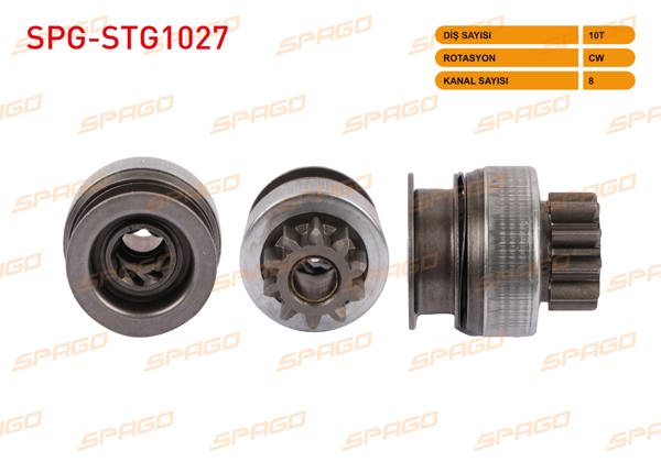 SPAGO SPG-STG1027 | Mars Dişlisi 10 Dıs Cw 8 Kanal Mitsubishi L200, L300, Pajero 2.5 D