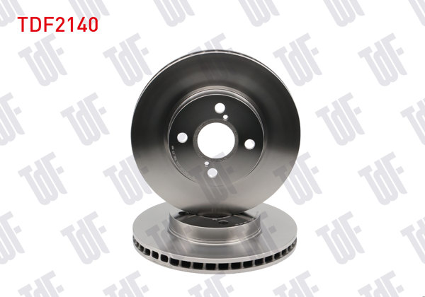 TDF TDF2140 | Fren Diski Ön Havalı 4 Bjn 254,8X25x55x49,1 Toyota Corolla (_E12_) 1.4 Vvt-I 2002-2007 / Toyota Corolla (_E12_) 1.6 Vvt-I 2002-2007 / Corolla (_E12_) 1.8 Vvt-I 2002-2007