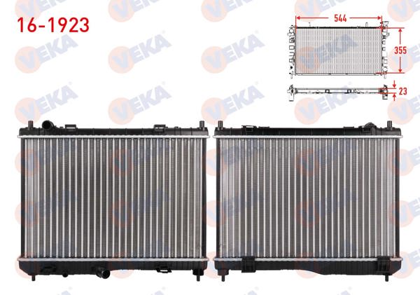 VEKA 16-1923 | Su Radyatörü Mekanik Ford Fiesta Vıı 1.4 M-T Ac + /-2012 -